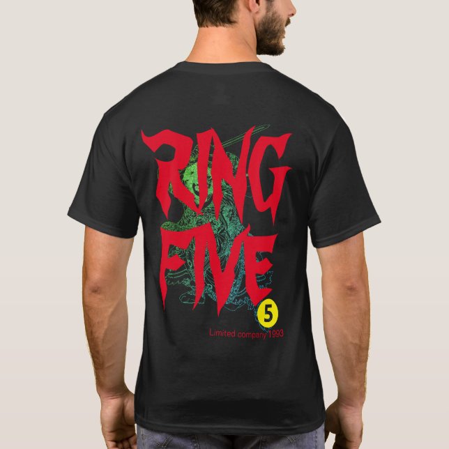 CAMISETA RING FIVE (Reverso)
