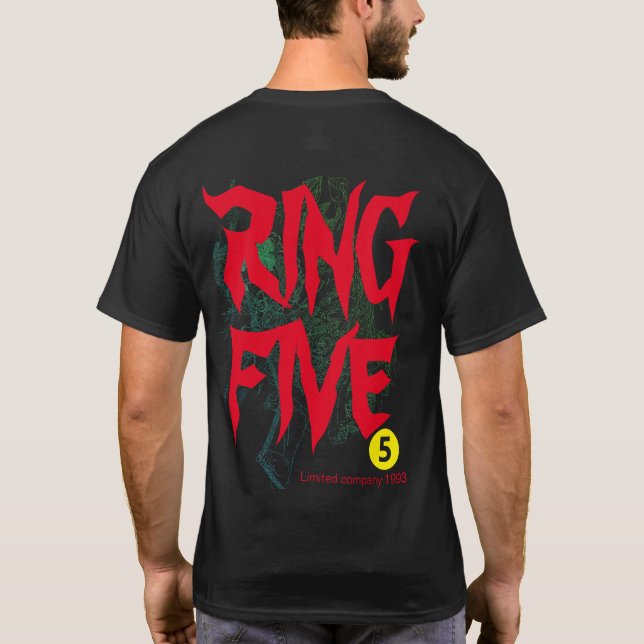 CAMISETA RING FIVE (Reverso)