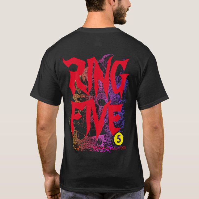 CAMISETA RING FIVE (Reverso)