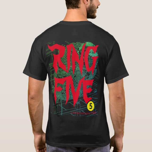 CAMISETA RING FIVE　 (Reverso)