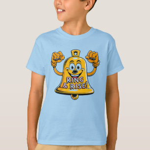 Camiseta Ring & Rise - Motivación matutina y reloj de alarm