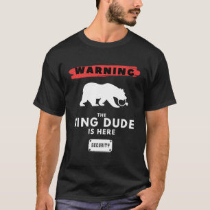 Camiseta Ring Security para Boy Ring Dude Bearer Boda