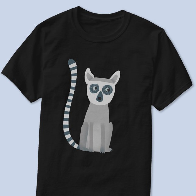 Camiseta Ring Tail Lemur (Fun Ring Tailed Lemur wildlife t-shirt)