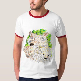 Camiseta ringer básica para hombre