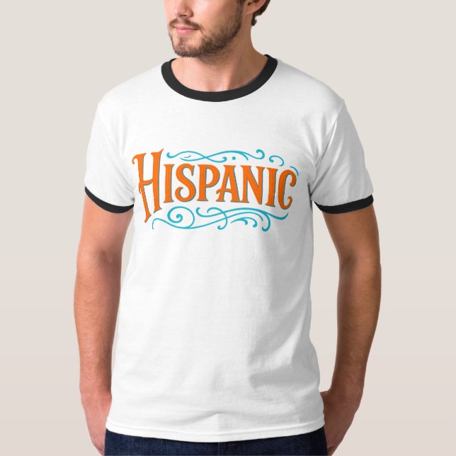Camiseta ringer básica para hombre (Anverso)