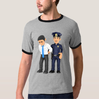 Camiseta ringer básica para hombre