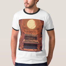Camiseta ringer básica para hombre