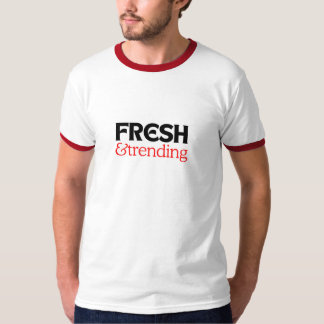 Camiseta ringer básica para hombre