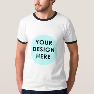 Camiseta ringer básica para hombre