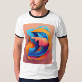Camiseta ringer básica para hombre