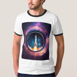 Camiseta ringer básica para hombre