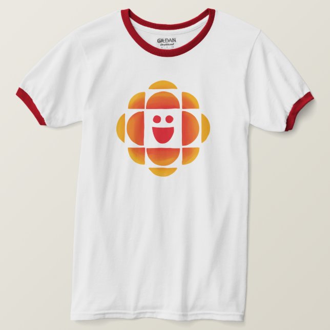 Camiseta Ringer con logotipo para niños CBC (Anverso del diseño)