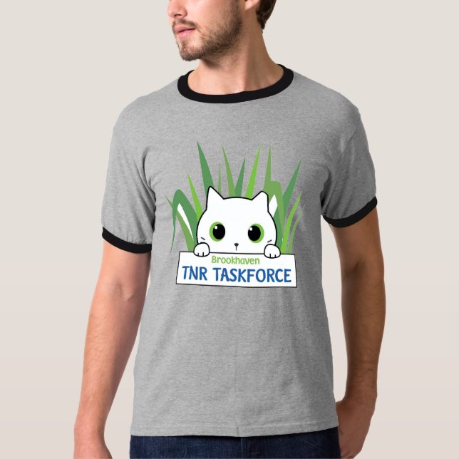 Camiseta Ringer de fuerza de tareas TNR (Anverso)