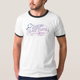 Camiseta Ringer masculina de viajes de cristal oficial