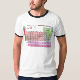 Camiseta Ringer Shirt "Periodensystem der Elemente"
