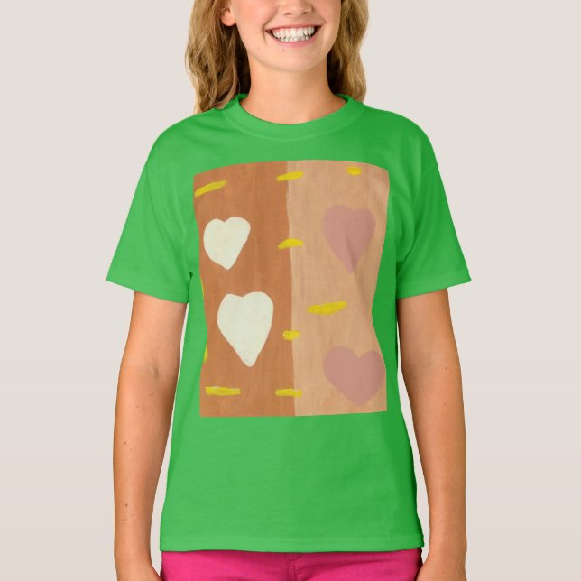 Camiseta Ringer T-Shirt, Chica del Viento del Amor (Anverso)