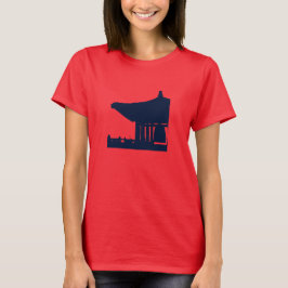 Camiseta Ringer tee coreana para las damas de SP