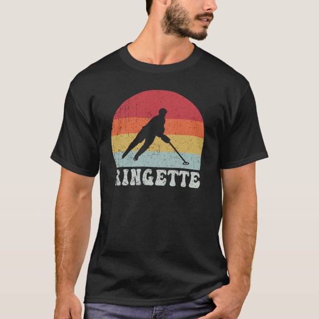 Camiseta Ringette Vintage (Anverso)