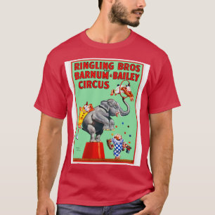 Camiseta Ringling Bros y Barnum Bailey Circus Vintage Pos