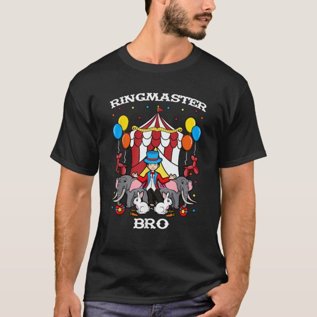 Camiseta Ringmaster Bro Circus Event Staff RingLeader Broth (Anverso)