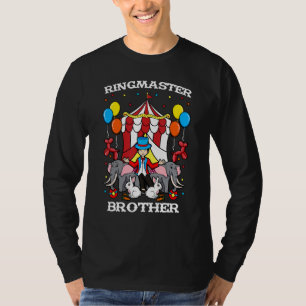 Camiseta Ringmaster Brother Circus Event Staff Ringader B