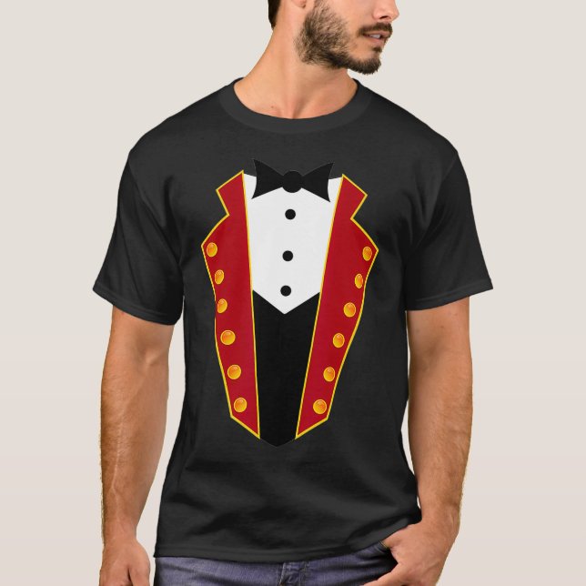 Camiseta Ringmaster Costume Circus Showman Regalo Fiesta (Anverso)