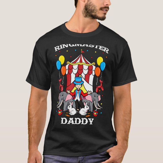 Camiseta Ringmaster Daddy Circus (Anverso)