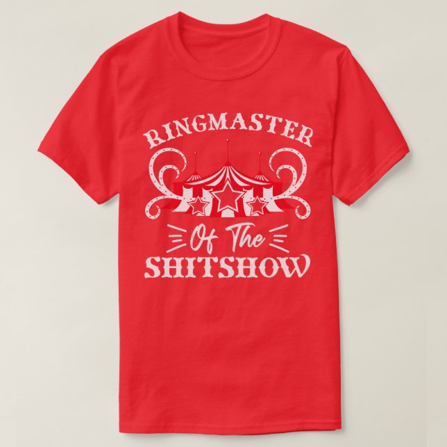 Camiseta Ringmaster del Shitshow Circus Amantes de los rega (Diseño del anverso)