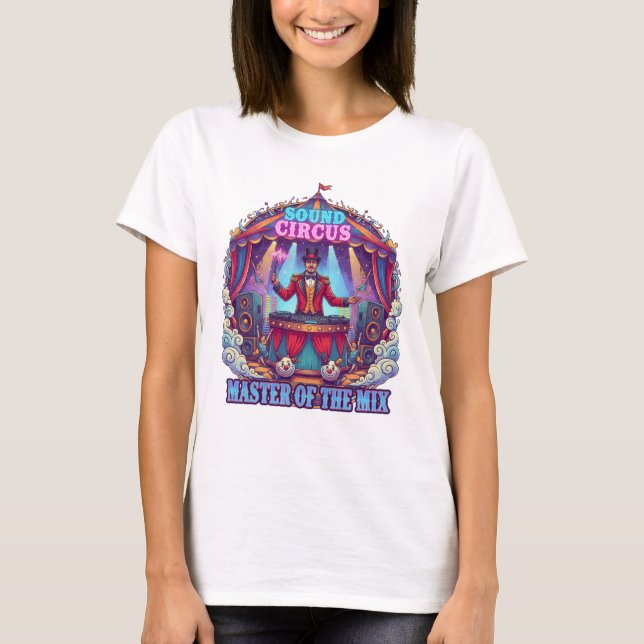 Camiseta Ringmaster DJ Circus (Anverso)