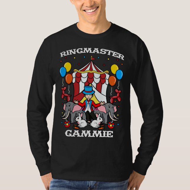 Camiseta Ringmaster Gammie Circus Event Staff Ringleader Gr (Anverso)