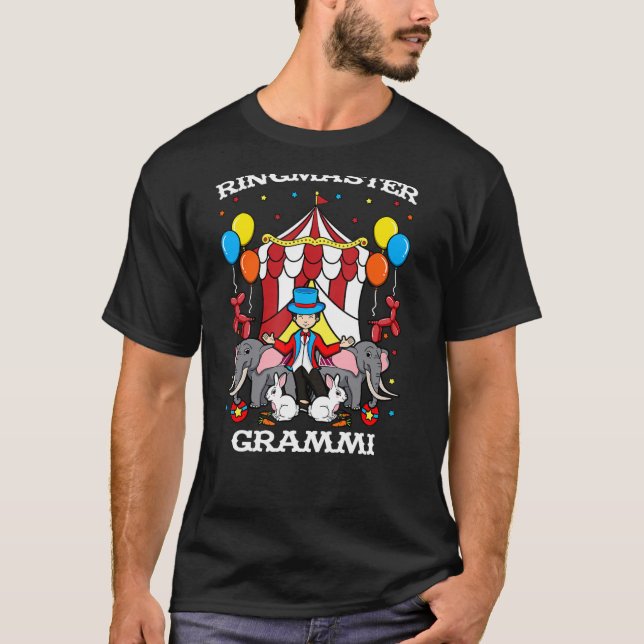 Camiseta Ringmaster Grammi Circus Event Staff Ringleader Gr (Anverso)