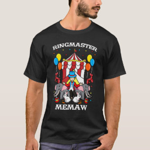 Camiseta Ringmaster Memaw Circus Ringader Gra