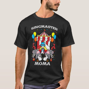 Camiseta Ringmaster Moma Circus Event Staff RingLeader Moth