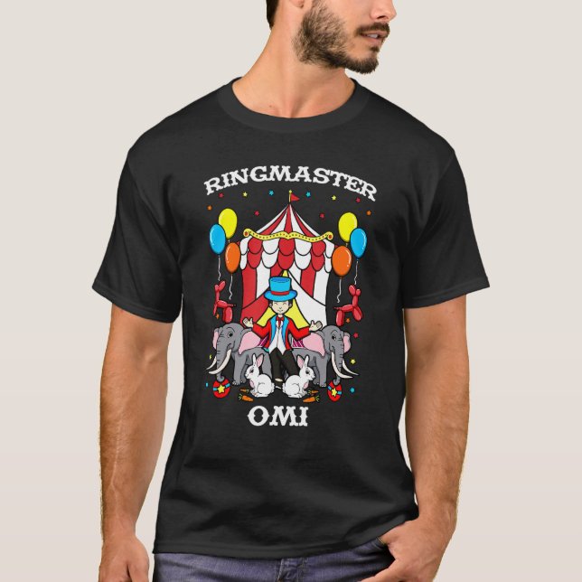 Camiseta Ringmaster Omi Circus (Anverso)