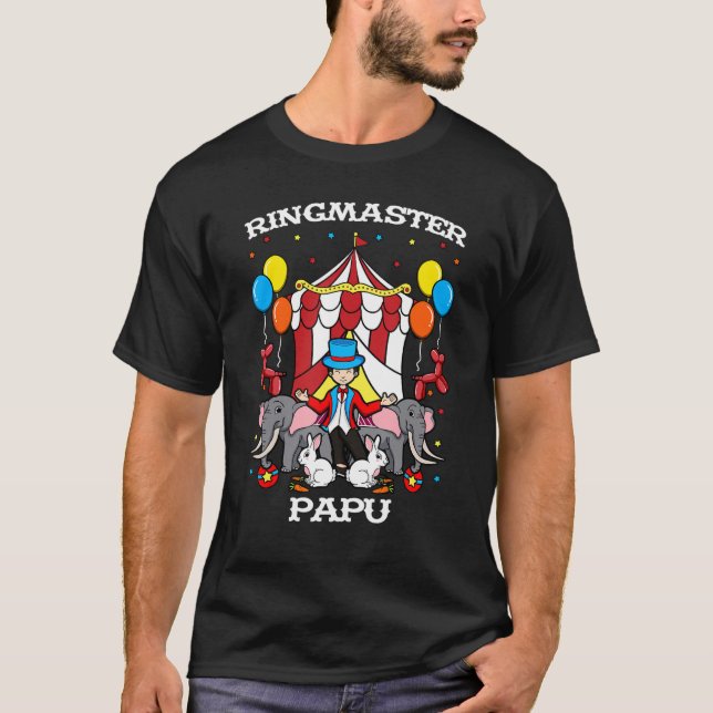Camiseta Ringmaster Papu Circus Event Ringlider Fath (Anverso)
