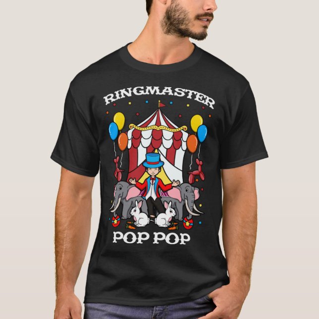 Camiseta Ringmaster Pop Pop Circus Event RingLeader G (Anverso)