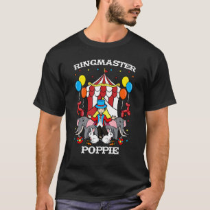 Camiseta Ringmaster Poppie Circus Event Staff Ringhead Fa