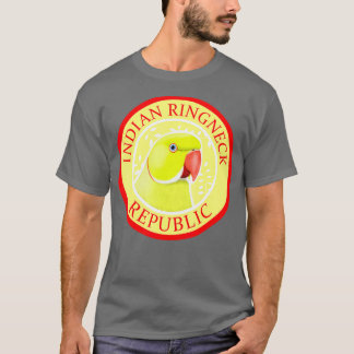 Camiseta Ringneck Parrot amarillo