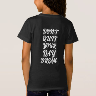 Camiseta Ringspun 100% peinado algodón niños palabras impre