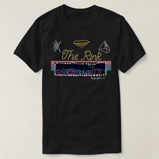 Camiseta Rink Bergenfield NJ (Diseño del anverso)