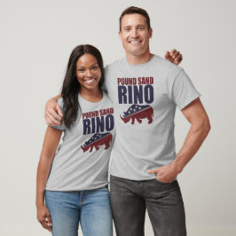 Camiseta Rino de arena, camisas políticas, Maga