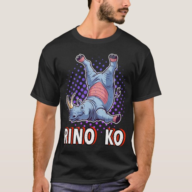 CAMISETA RINO KO (Anverso)