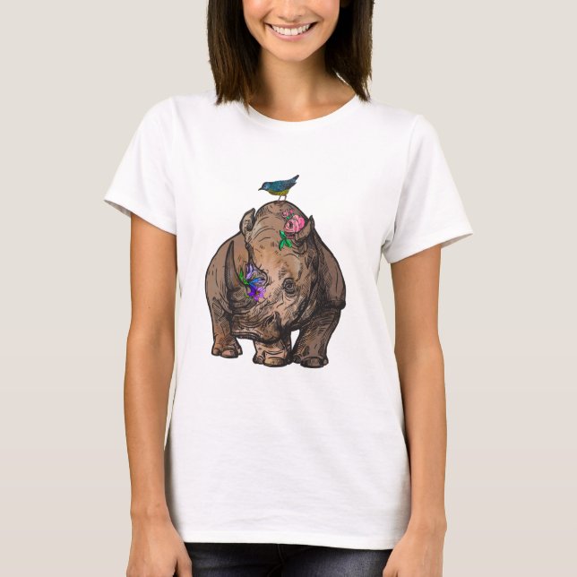 Camiseta Rinoceronte (Anverso)