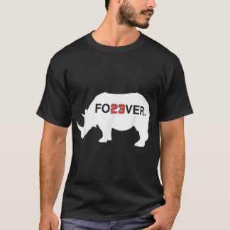 Camiseta Rinoceronte 23 Fo23Ver Número 23 Por Siempre 23 Le
