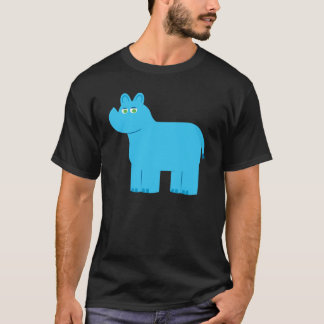 Camiseta Rinoceronte azul