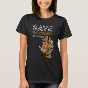 Camiseta Rinoceronte con molestias vintage