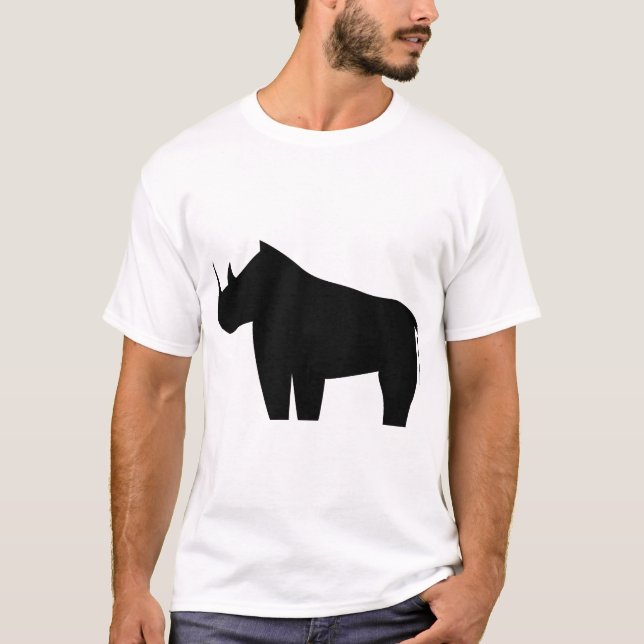 Camiseta Rinoceronte de los rinocerontes (Anverso)