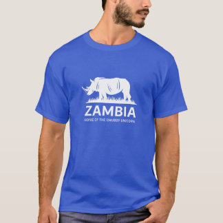 Camiseta Rinoceronte de Zambia de Chubby Unicorn