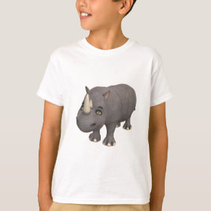 Camiseta Rinoceronte del dibujo animado