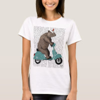 Rinoceronte en Moped